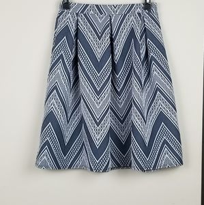 Joe B by Joe Benbassett Chevron skirt